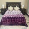 MINK BLANKETS - 3.0KG 1 PLY EMBOSSED KING SIZE FREE DELIVERY - Thumbnail Image 5