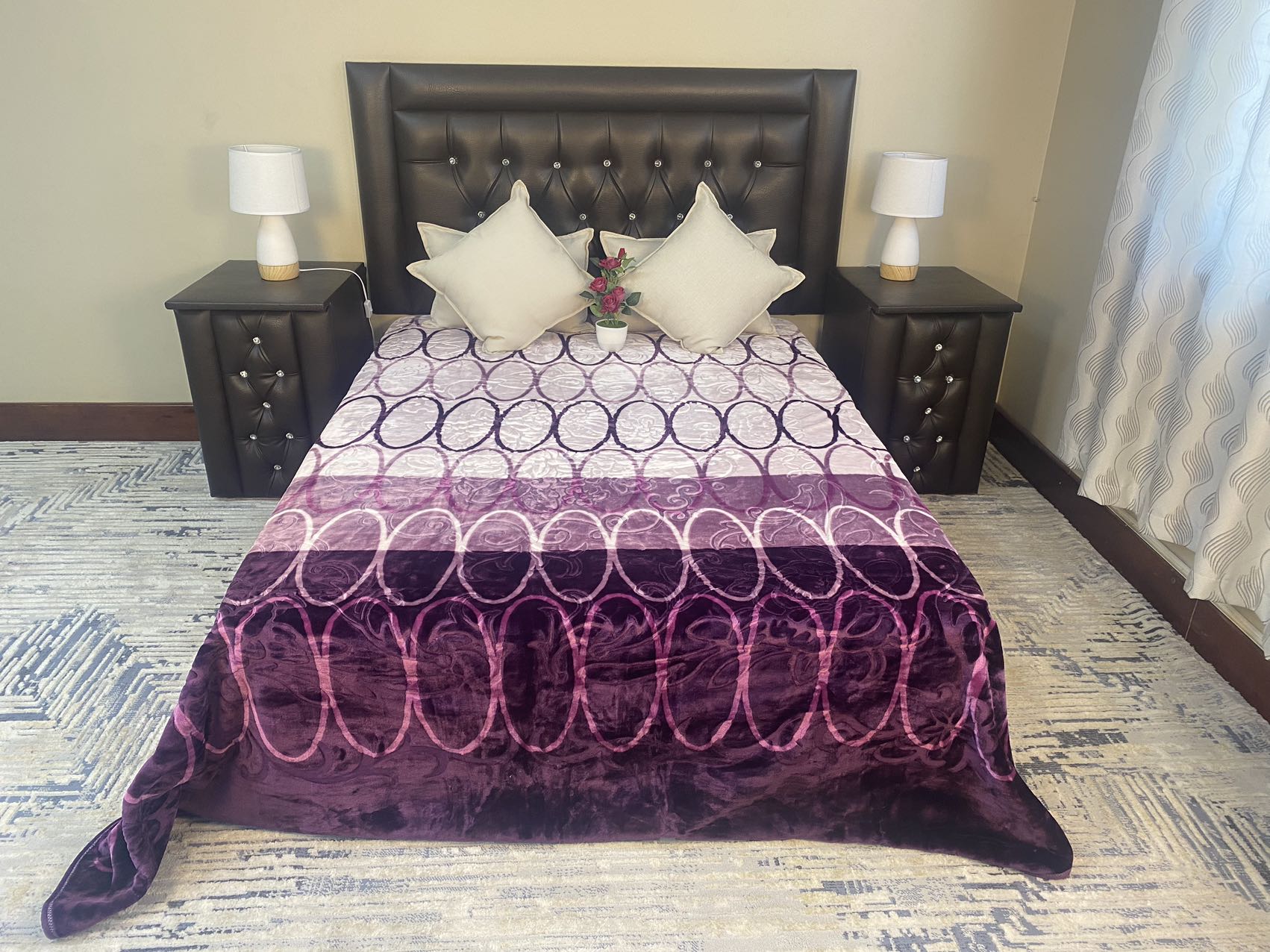 MINK BLANKETS - 3.0KG 1 PLY EMBOSSED KING SIZE FREE DELIVERY - Image 5