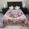 MINK BLANKET - 4.5 KG 2PLY PRINTED EMBOSSED KING SIZE FREE DELIVERY - Thumbnail Image 3