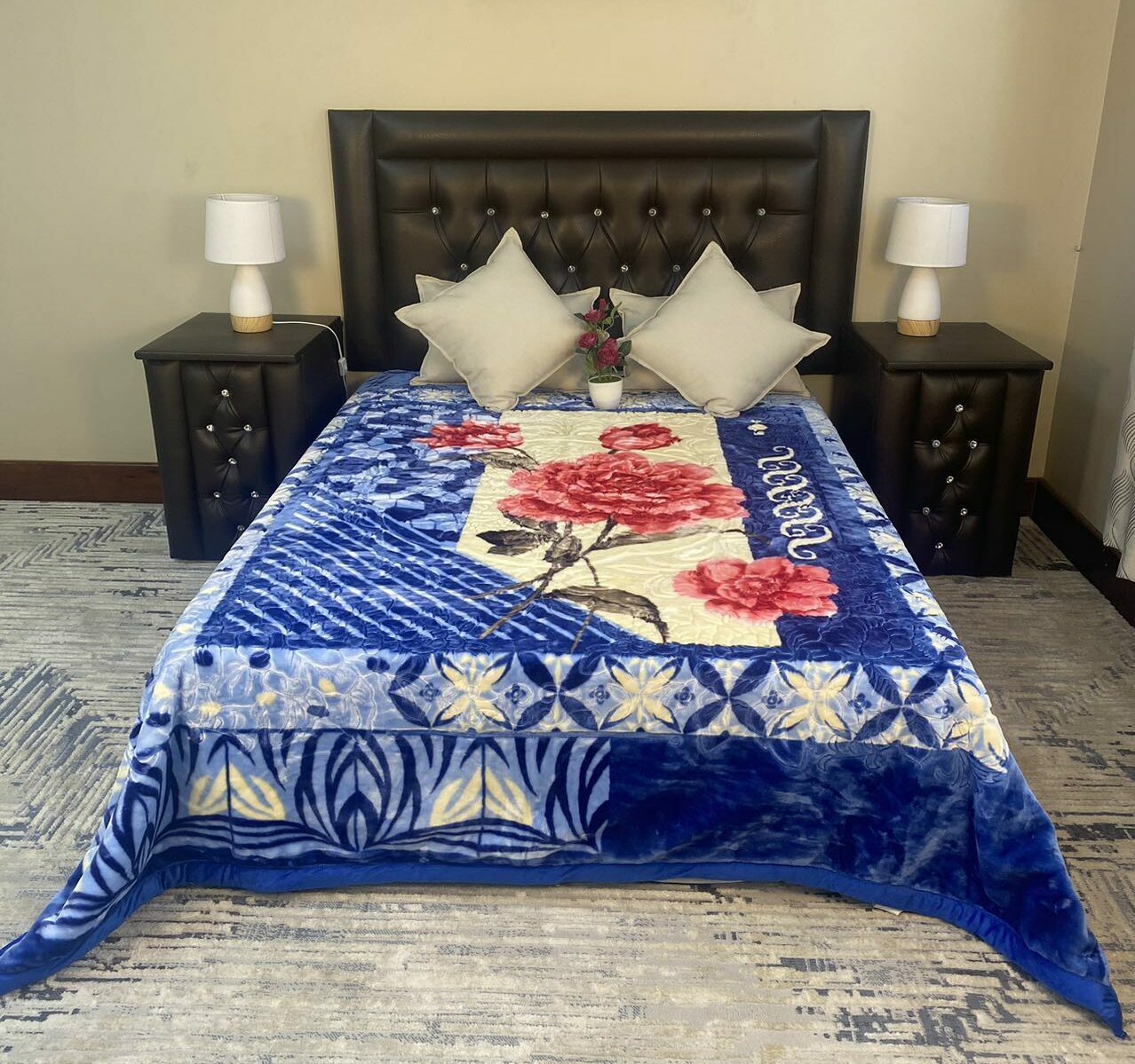 MINK BLANKET - 4.5 KG 2PLY PRINTED EMBOSSED KING SIZE FREE DELIVERY - Image 4