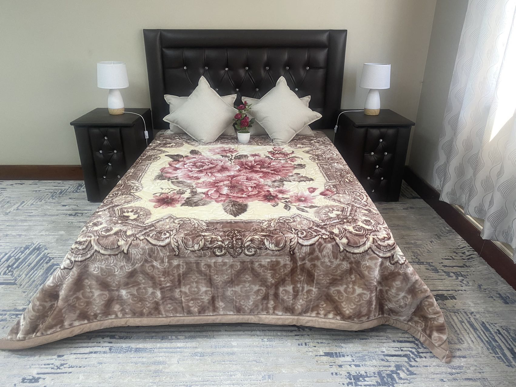 MINK BLANKET - 4.5 KG 2PLY PRINTED EMBOSSED KING SIZE FREE DELIVERY - Image 7